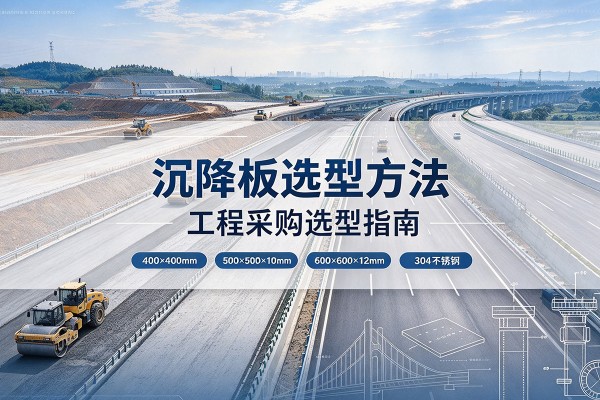 陕州沉降板选择方法