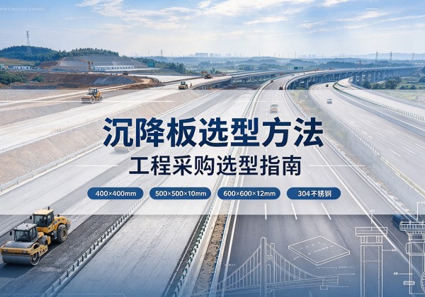 陕州沉降板选择方法